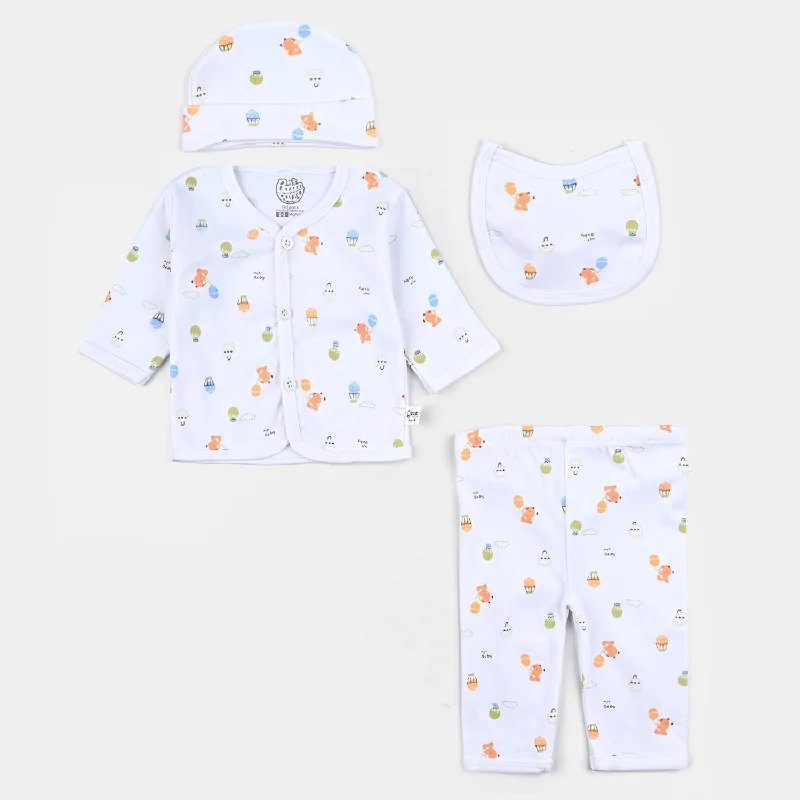 Baby Winter Suit Air Balloon Orange 4PCs |