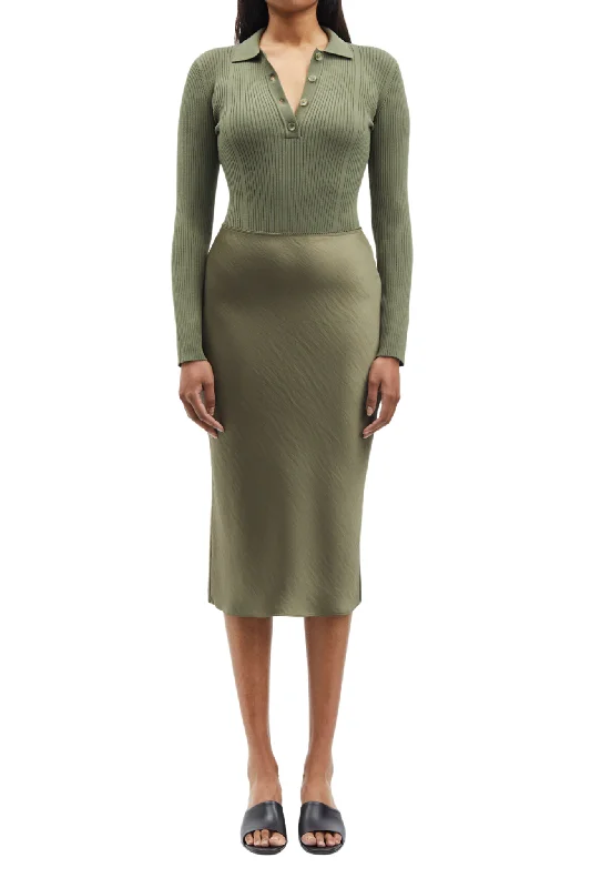 Agneta Skirt in Olive