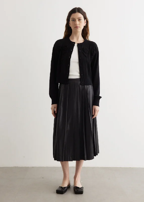 Creased Pleated Skirt