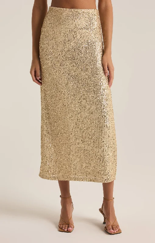 Saturn Sequin Skirt