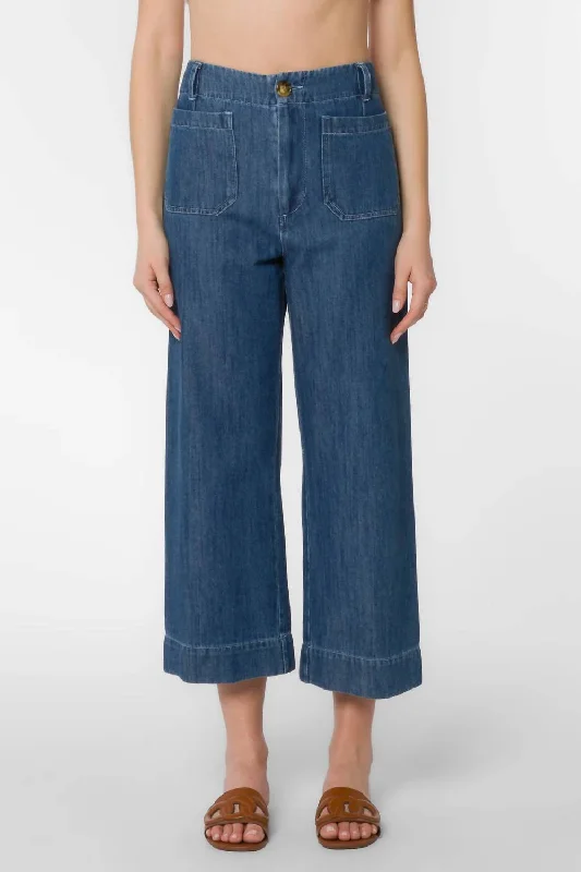 Alyx Cropped Jeans In Indigo