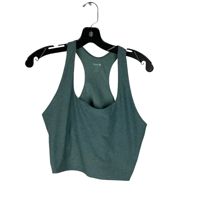 Athletic Tank Top By Old Navy In Green, Size: L