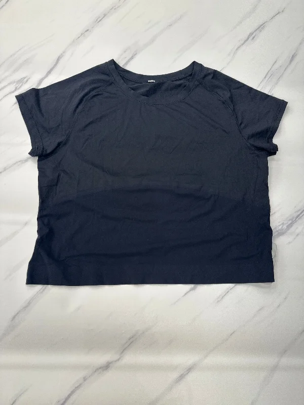 Athletic Top Short Sleeve By Lululemon, Size: 6