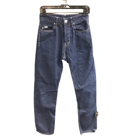 Jeans Straight By g-star In Blue Denim, Size: 2