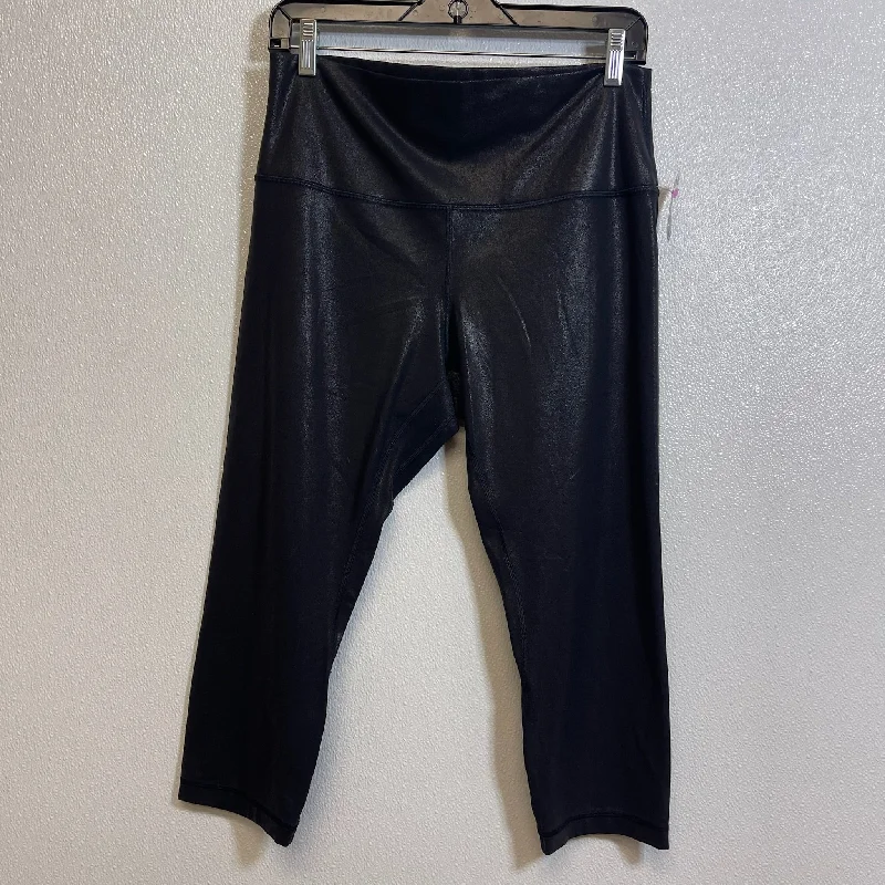 Athletic Capris By Lululemon In Black, Size: 12