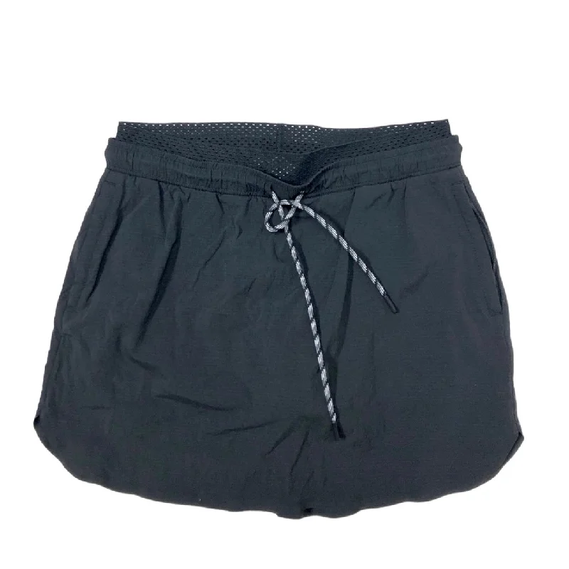 Athletic Skort By Athleta In Black, Size: 6