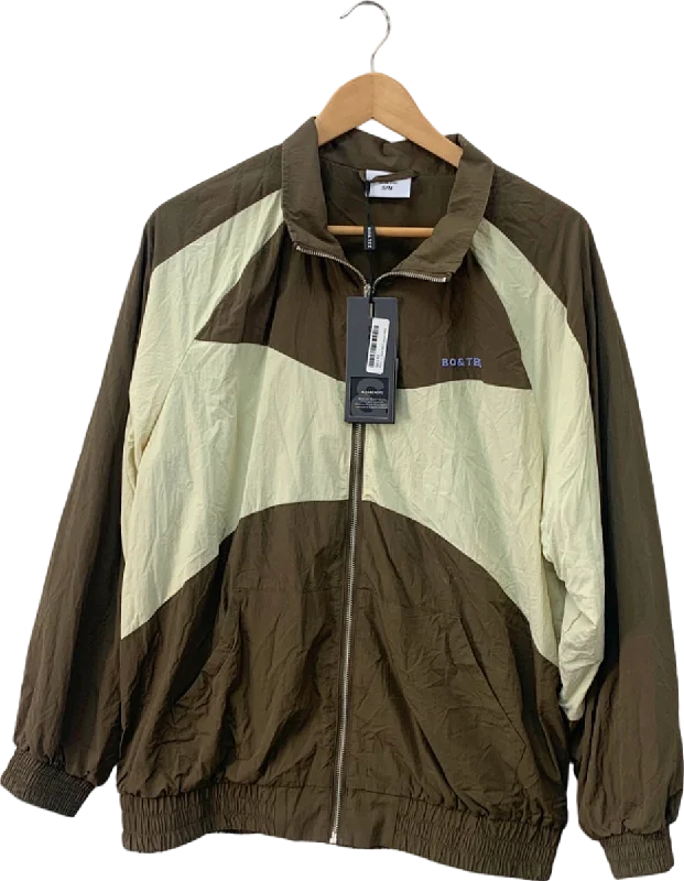 Bo&Tee Espresso Beige Sporty Jacket S/M