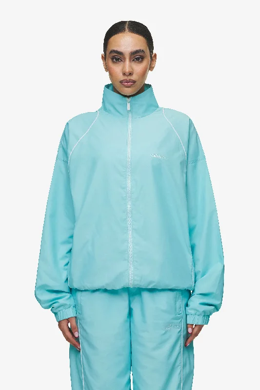 Lincoln Boxy Track Jacket Sky Blue