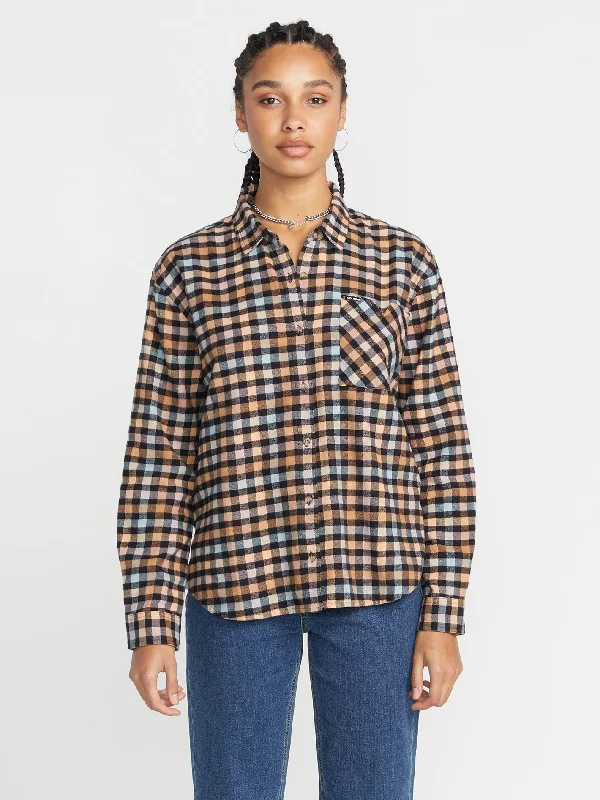 Plaid To Meet U Flannel - Winter Orchid