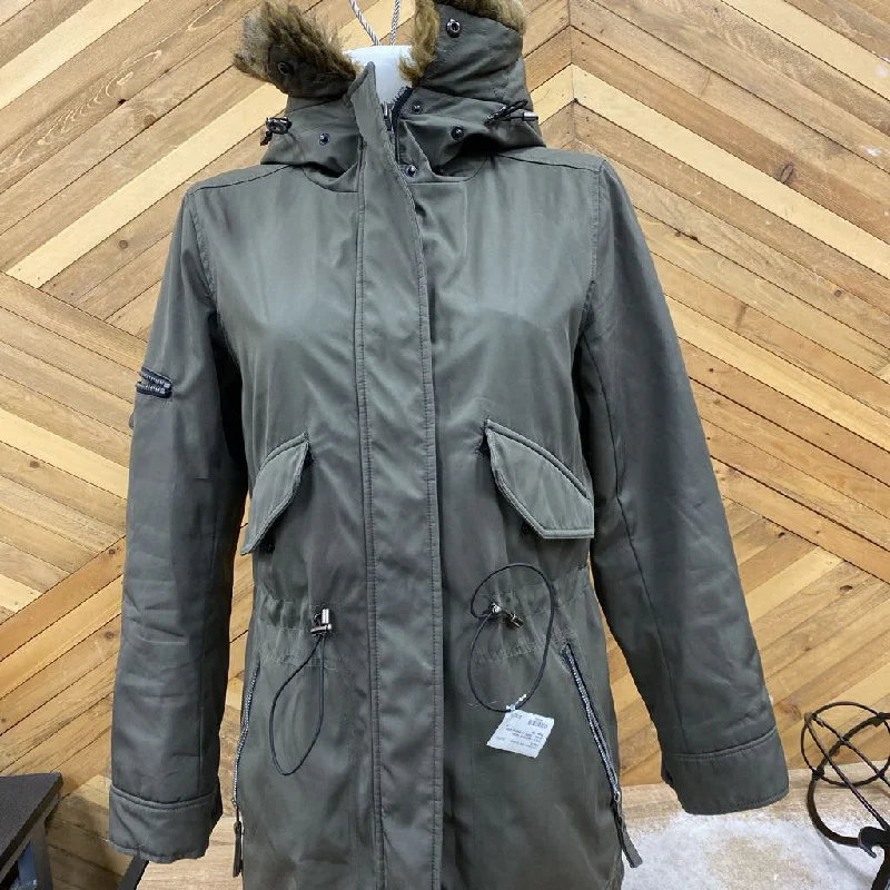 S NYC - women's winter jacket - MSRP compared $395: Green -women-SM