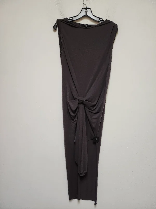 Dress Casual Maxi By All Saints In Grey, Size: Xs