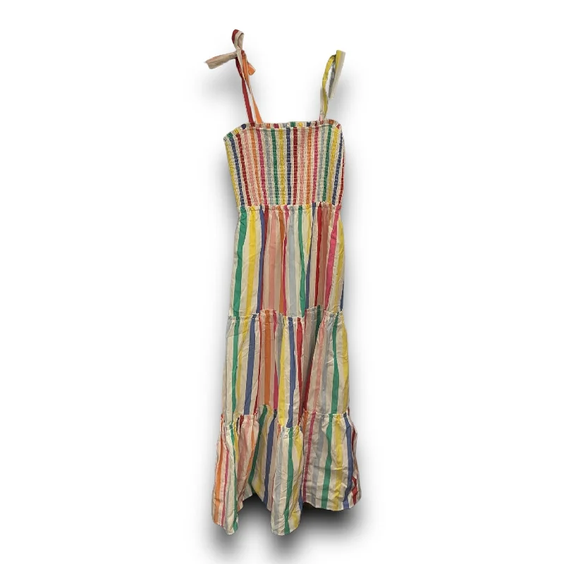 Dress Casual Maxi By Draper James In Rainbow Print, Size: S