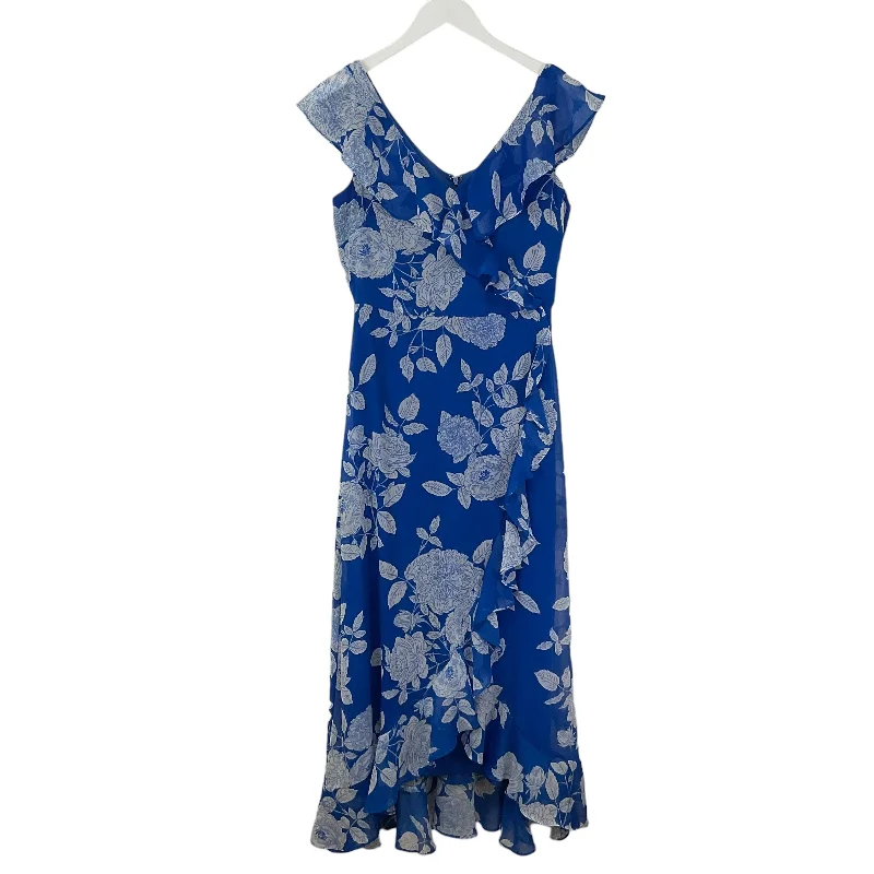 Dress Casual Maxi By London Times In Blue, Size: 4