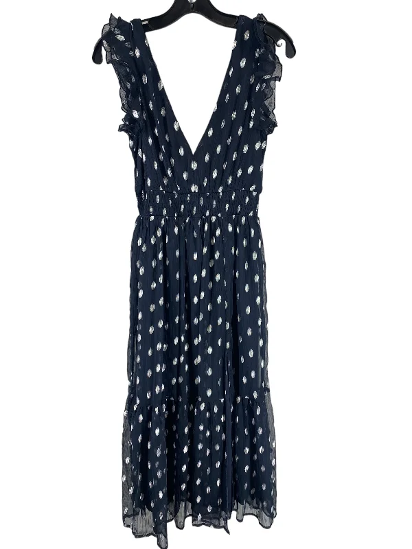 Dress Casual Maxi By Lulu In Navy, Size: Xs