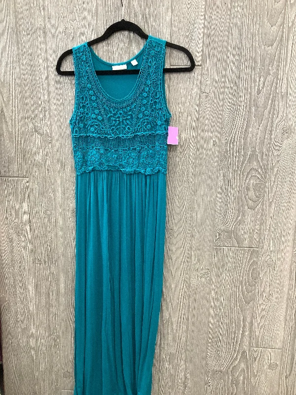 Dress Casual Maxi By New York And Co In Blue, Size: S