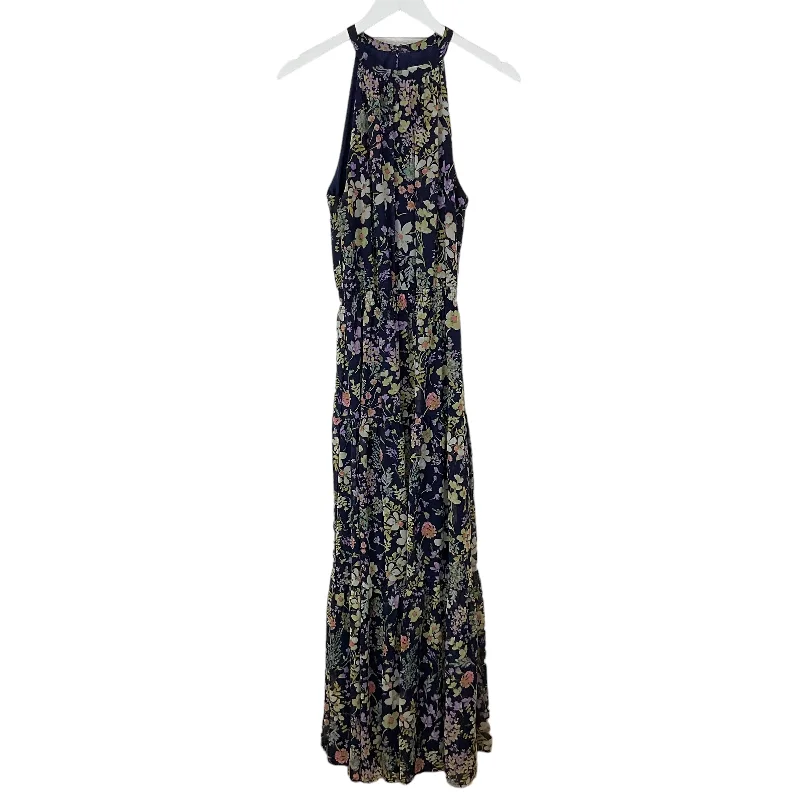 Dress Casual Maxi By Tahari By Arthur Levine In Purple, Size: L