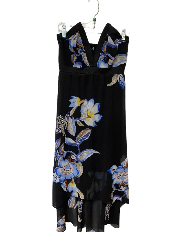 Dress Casual Maxi By White House Black Market In Black, Size: 8