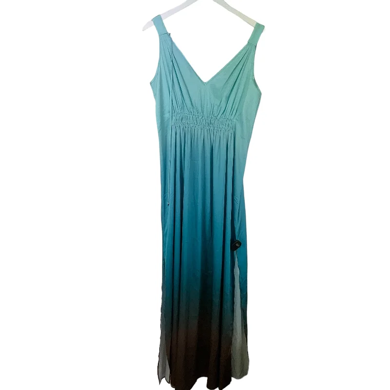 Dress Casual Maxi By White House Black Market In Blue, Size: S