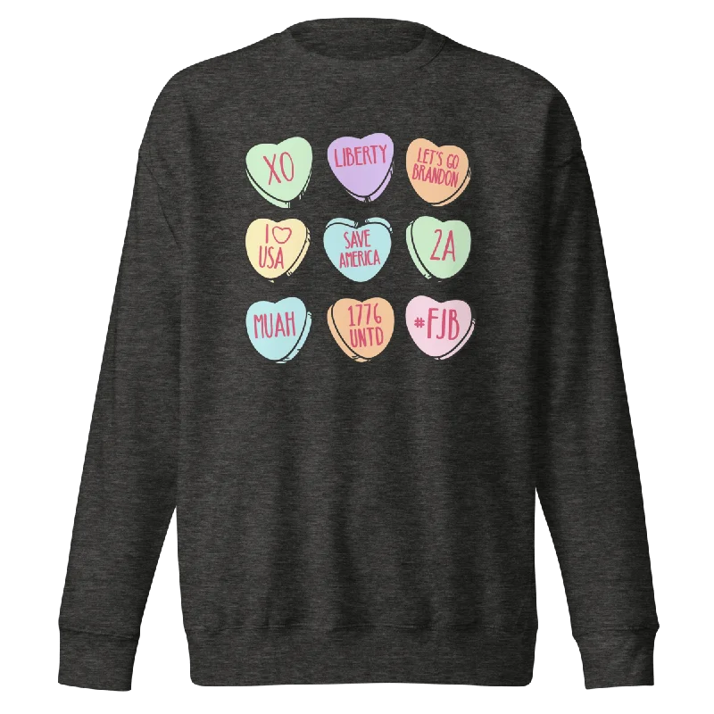 Candy Hearts Sweatshirt