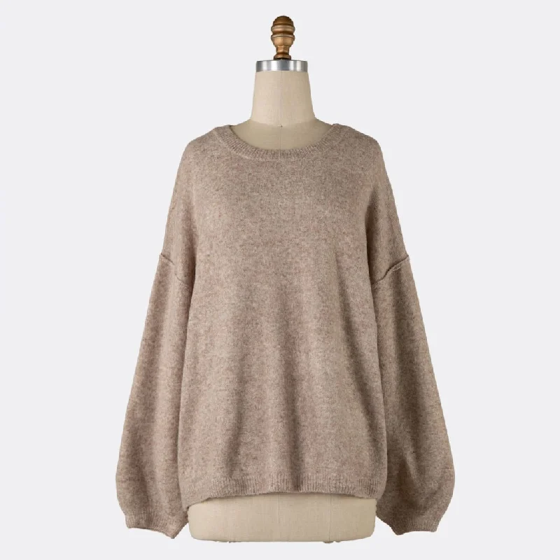 Knit Sweater (Taupe)