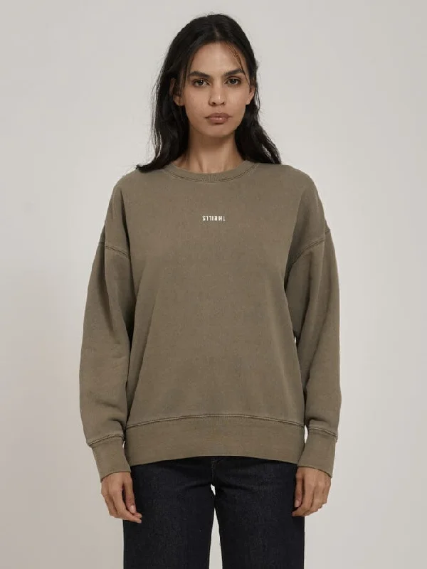 Minimal Thrills Slouch Crew - Dune